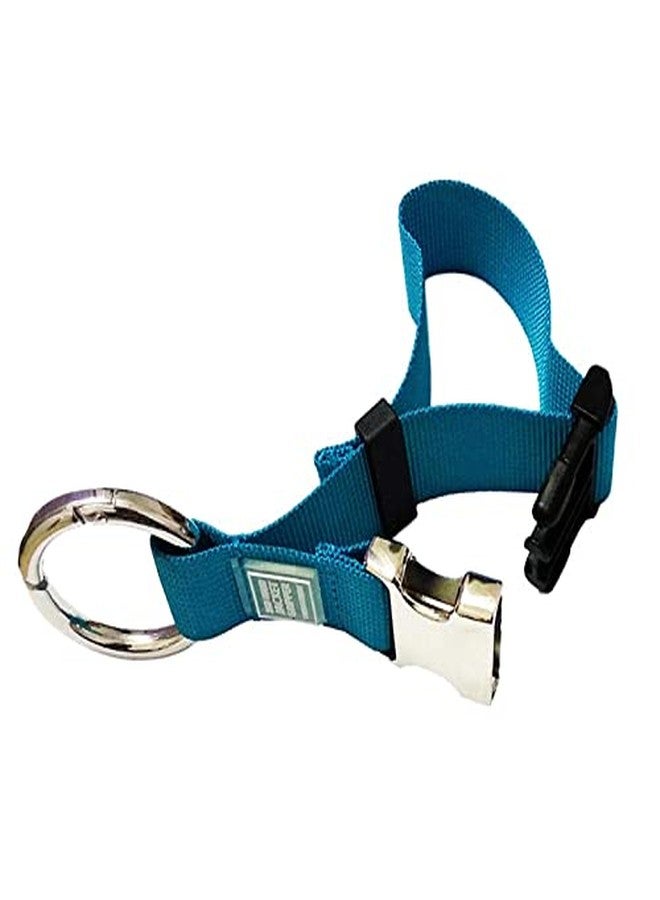 FABULWAY 3PCS Heavy Duty Add a Bag Luggage Straps Jacket Gripper 3PCS Luggage Tag Suitcase TravelTags with Name ID Card,Carry-on Luggage Belt Baggage Suitcase Straps Belts Travel Accessories (Blue) - Image 3